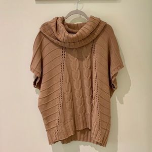 JNY Caramel Cowl Neck Sweater